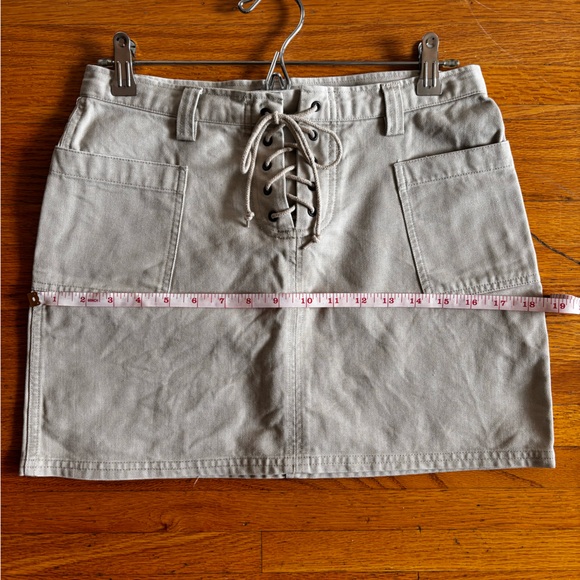 Y2K Lace-Up Mini Skirt - Picture 5 of 8